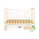 Кроватка Sofia Eco Color S-5 Ваниль (120*60, 3 ур-ня, откидн. бок., маятник, ящик) Кроватка Sofia Eco Color S-5 Ваниль (120*60, 3 ур-ня, откидн. бок., маятник, ящик)